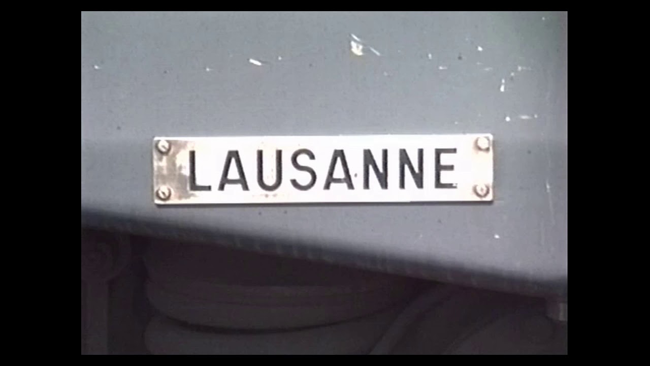 Gare de Lausanne, Switzerland 1989