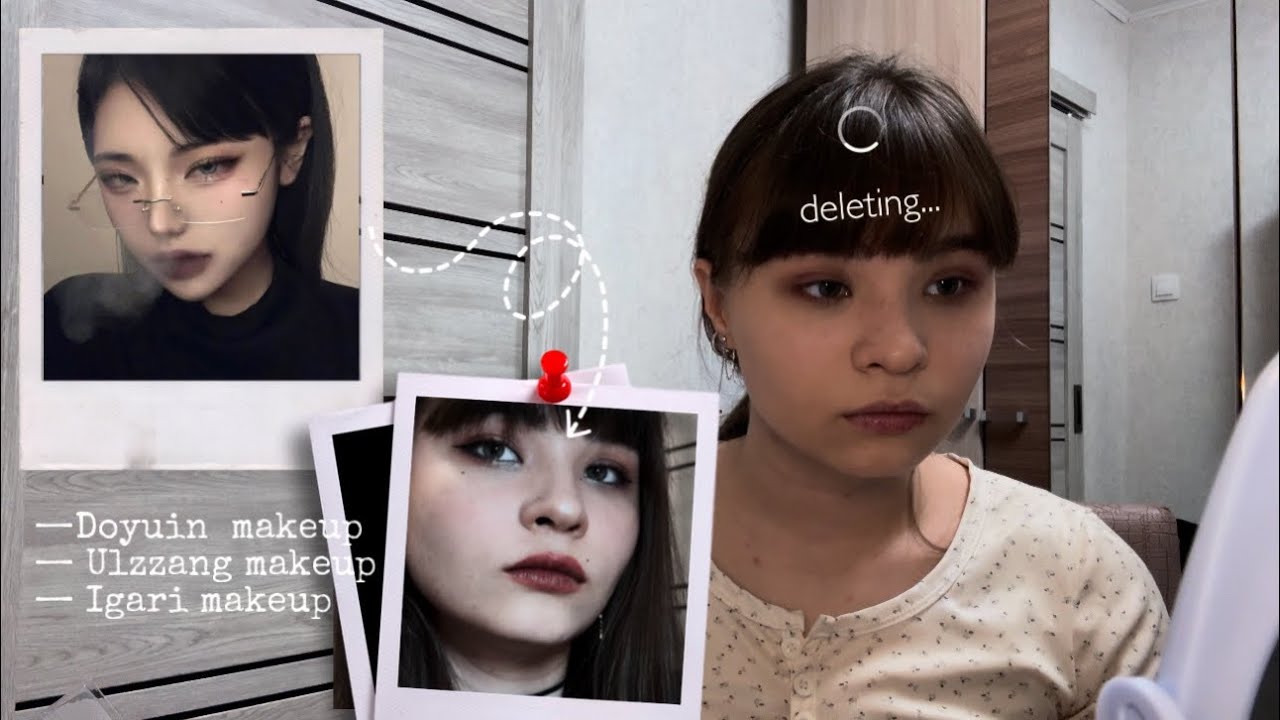 делаю 3 вида азиатских макияжей💋
