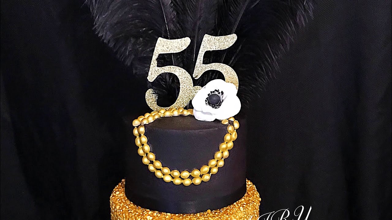 Gatsby/charlestón cake