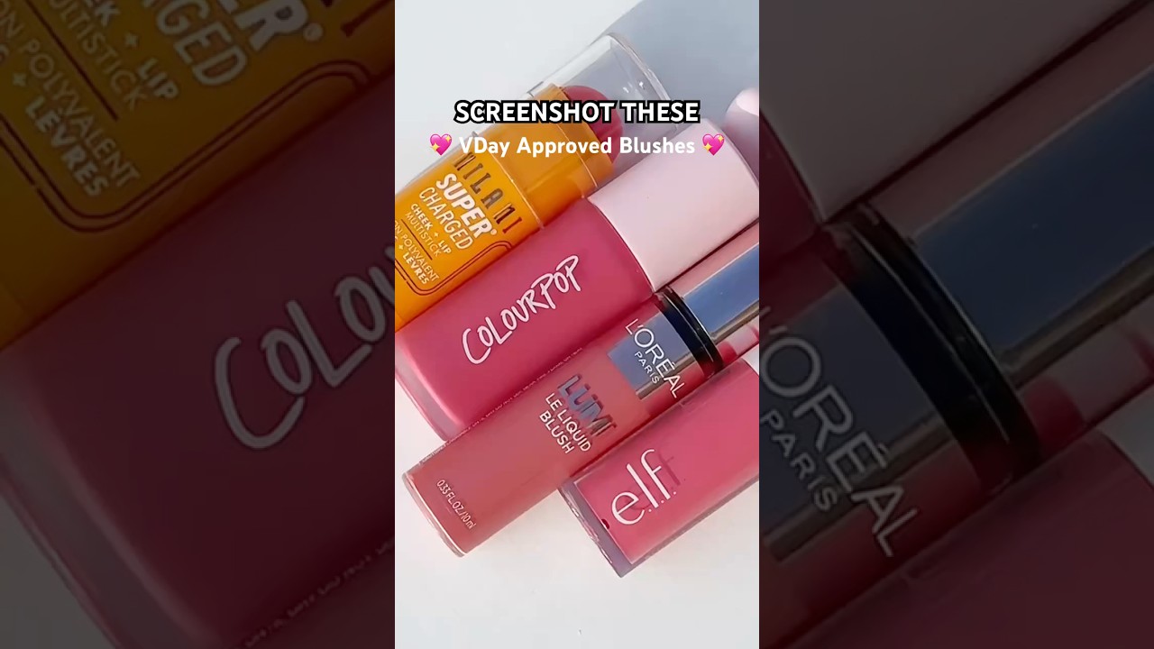 ❤️ 4 Flirty Vday Blushes #ulta #makeup