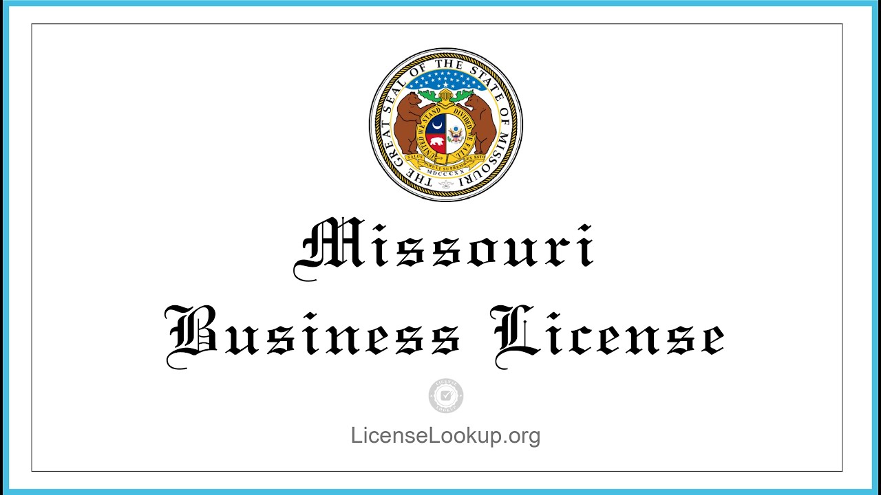 Missouri Business License - What You need to get started #license #Missouri