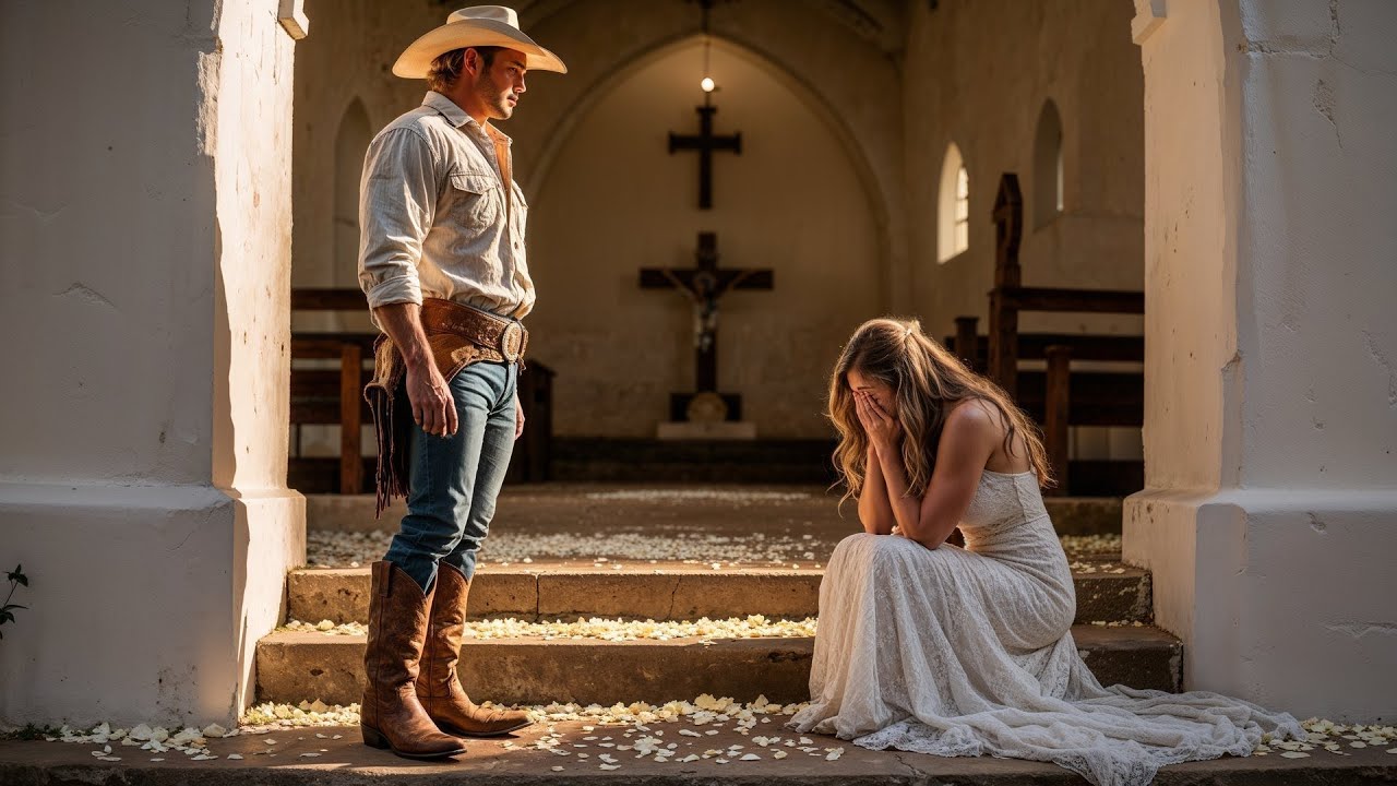Cowboy Walked Into The Church Too Late, Found The Bride Crying And Asked Her To Be His Instead