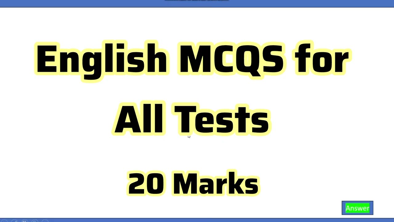 English MCQS for all tests | English Entry test MCQS | English grammar Prepositions, Articles