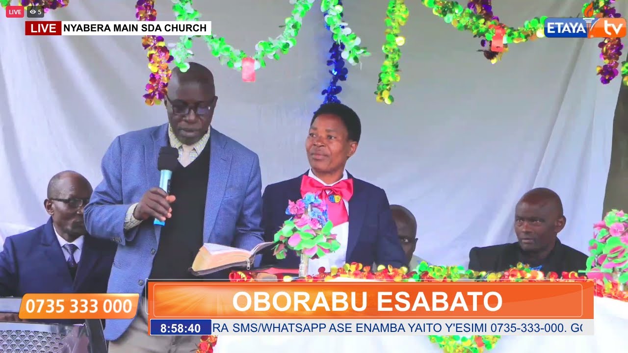 LIVE|| Oborabu Esabato - Nyabera Main SDA Church - 19/07/25