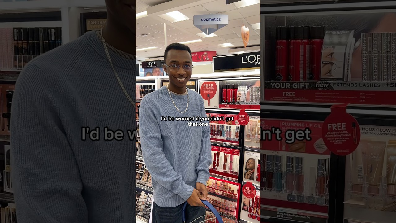 Can Husband say BEAUTY brands CORRECTLY?! (Shopping Challenge)