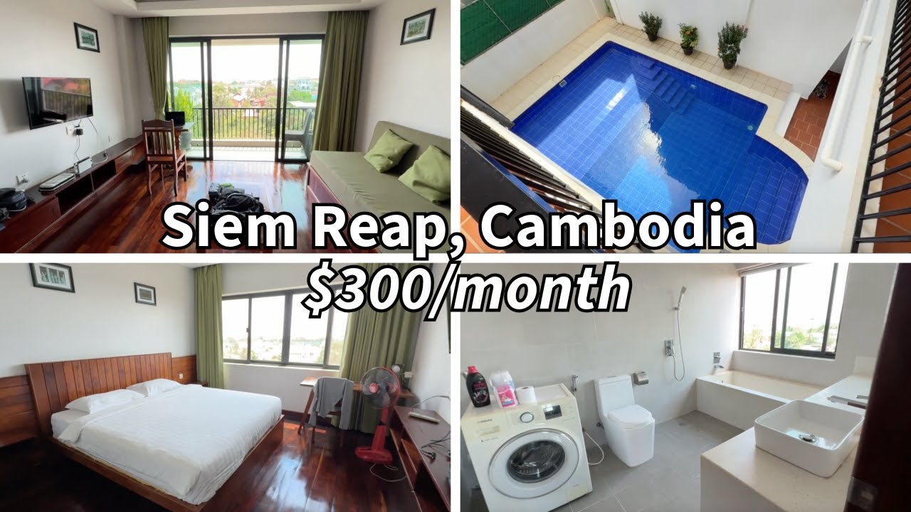 My home in Cambodia: Siem Reap apartment tour.