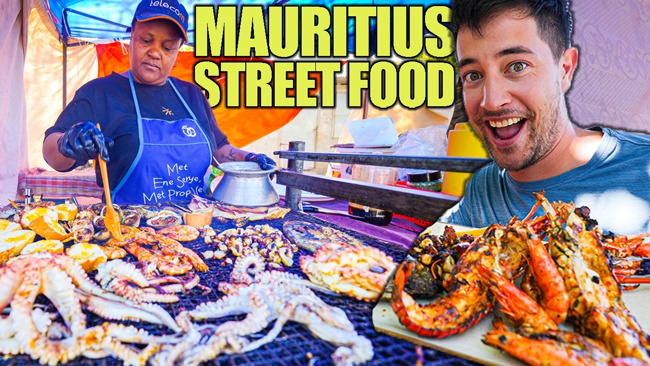 SEAFOOD & STREET FOOD in MAURITIUS 🇲🇺 First Time in East Africa's Foodie Paradise!!