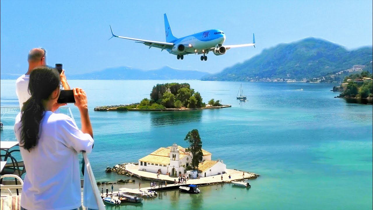 CORFU - BEAUTIFUL ISLAND WONDERFUL SCENERY - PLANESPOTTING SUMMER 2022