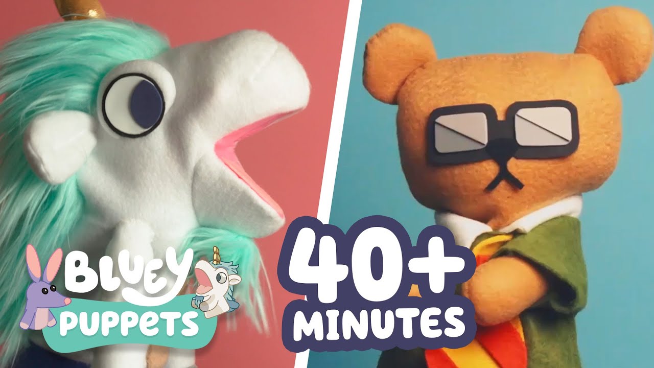EVERY EPISODE of Bluey Puppets! 🧸 🦄 | Bluey Craft-A-Thon 💙 | Bluey
