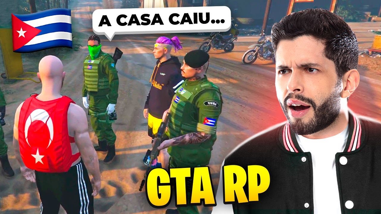 VIREI UM MILITAR INFILTRADO E INVADI CUBA!! GTA RP