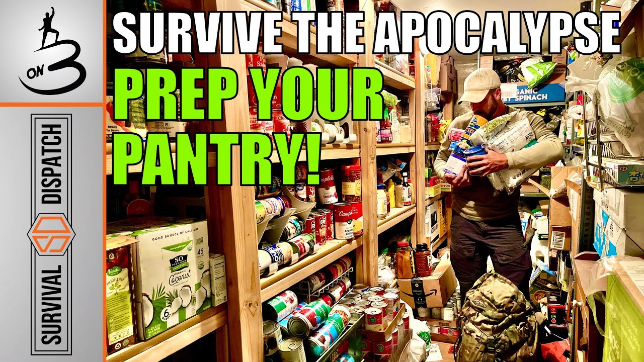 ЭКСТРЕННАЯ Кладовая Prepper Pantry — годовой запас ПРОДУКТОВ | ON3 Джейсон Сальер