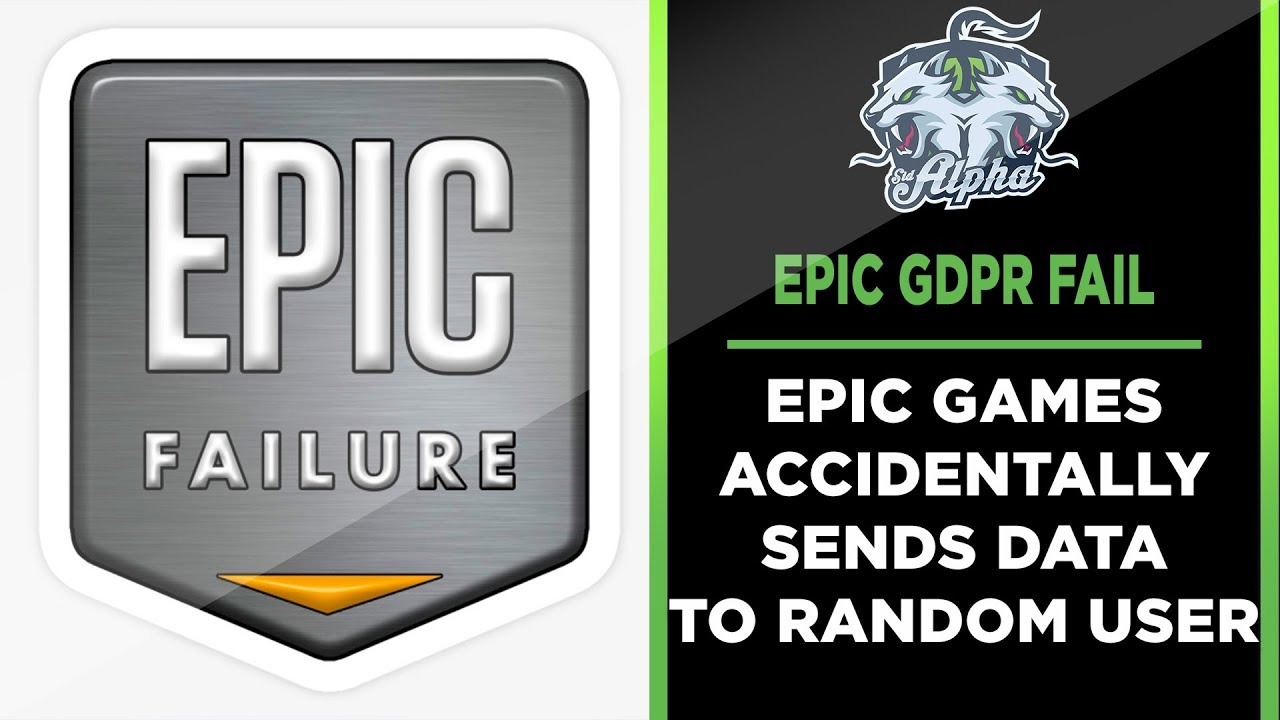 Epic GDPR Fail: Epic Games sends user data to the wrong person