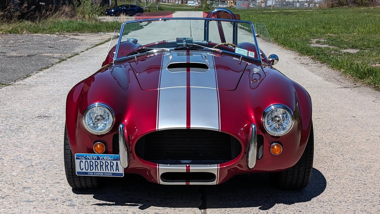 Supercharged 1965 Shelby Cobra Factory Five Roadster For Sale~302 w/Aluminum Heads~5 Speed~Hold On!