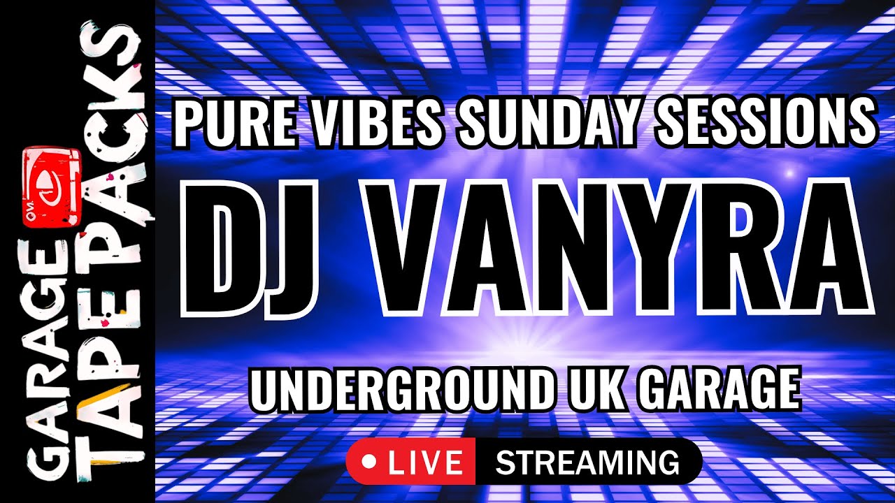 🔴 DJ Vanyra | Pure Vibes Sunday Sessions | Underground UK Garage LIVE Set | 2026