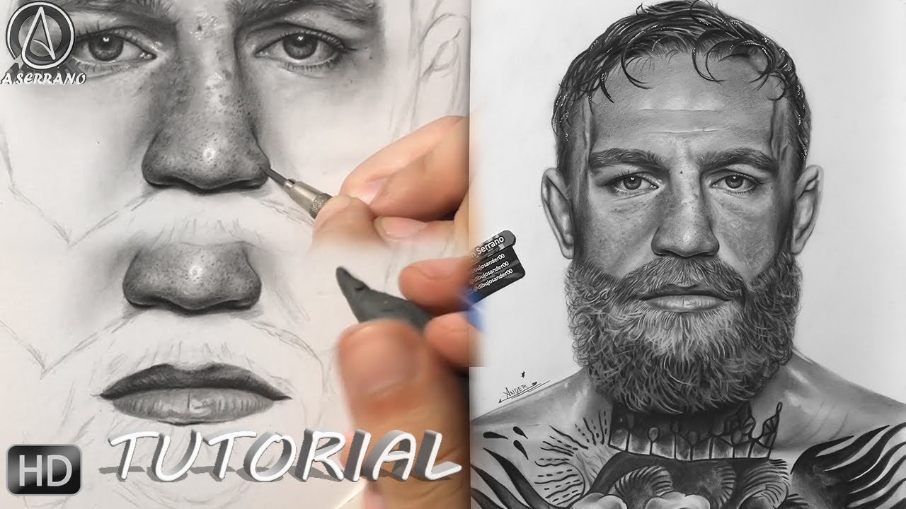NARIZ Y BOCA/ COMO DIBUJAR UN ROSTRO REALISTA A LÁPIZ