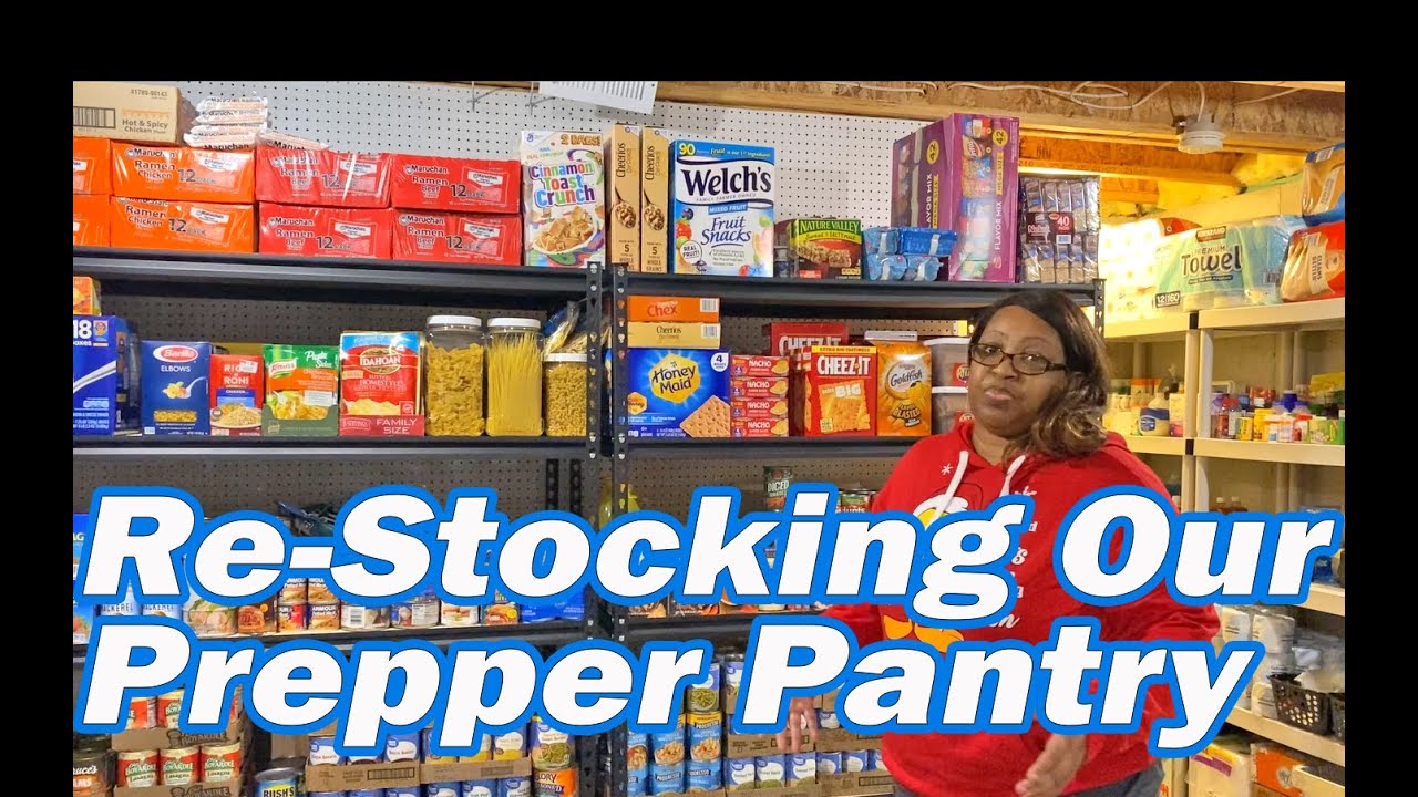 Re-Stocking Our Prepper's Pantry | Storing Potatoes and Onions