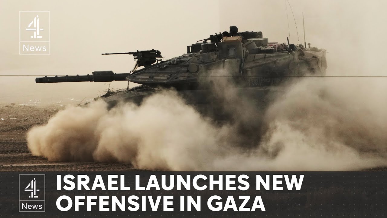 Israel launches major new offensive to expand ground in Gaza