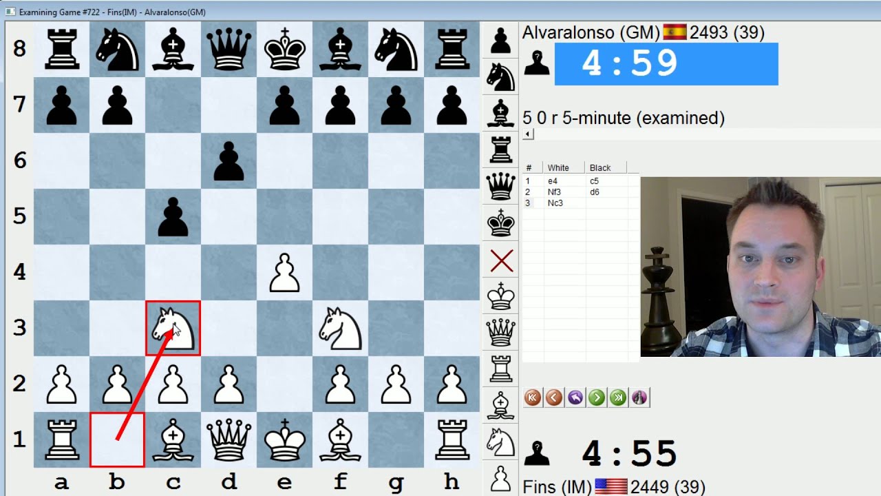 Blitz Chess #420: IM Bartholomew vs. GM Alvar Alonso Rosell (Sicilian Defense)