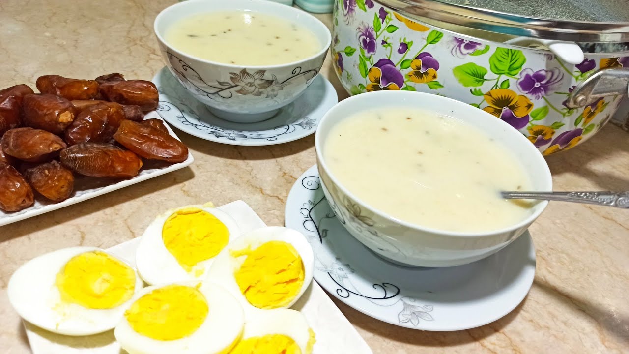 حريرة السميدة بالحليب صحية ولذيذة 😋متشبعوش منها