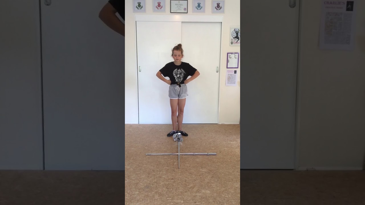 [12] Beginners Sword | Second Step - Pointing | Thistle Highland Dancers Wellington