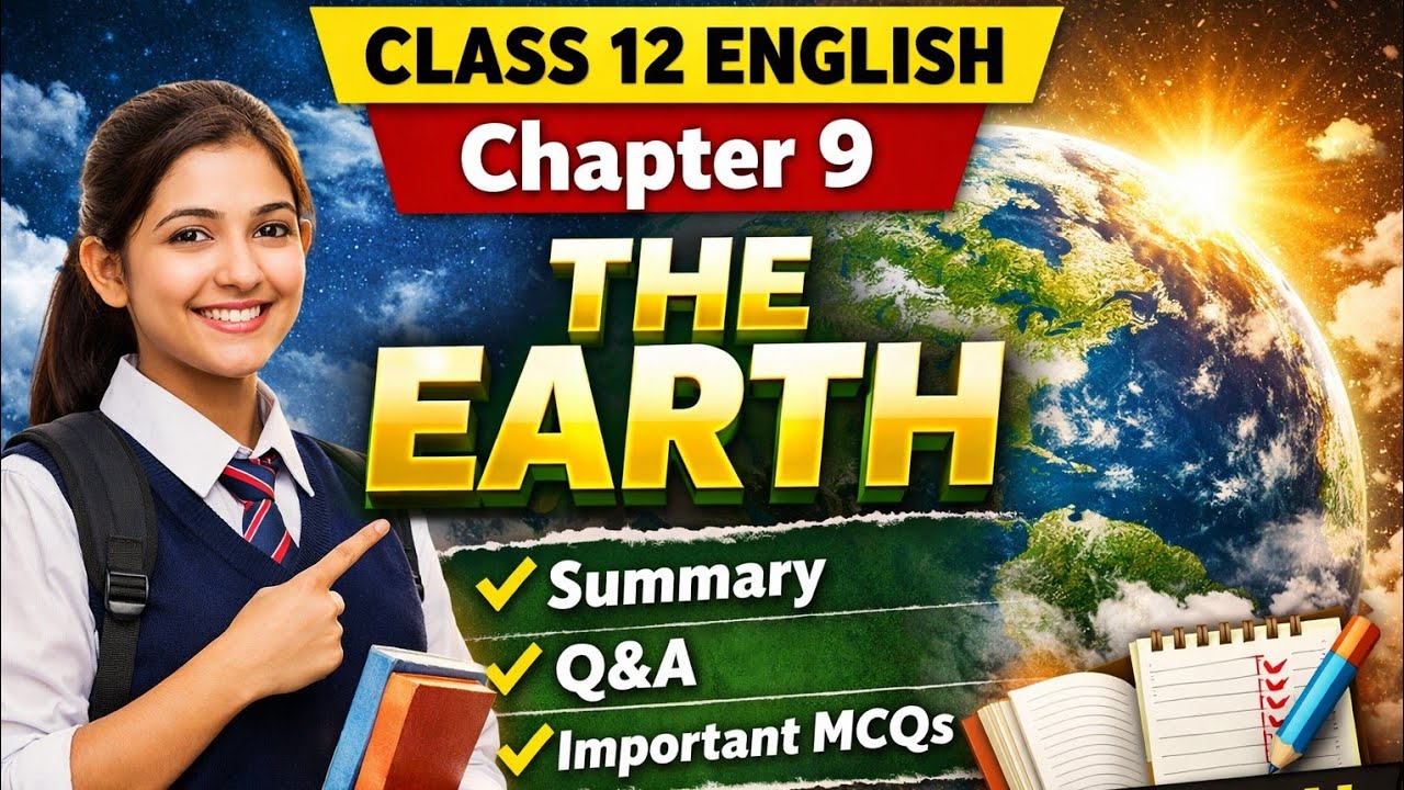 The Earth – Class 12 English | Bihar Board Important Questions