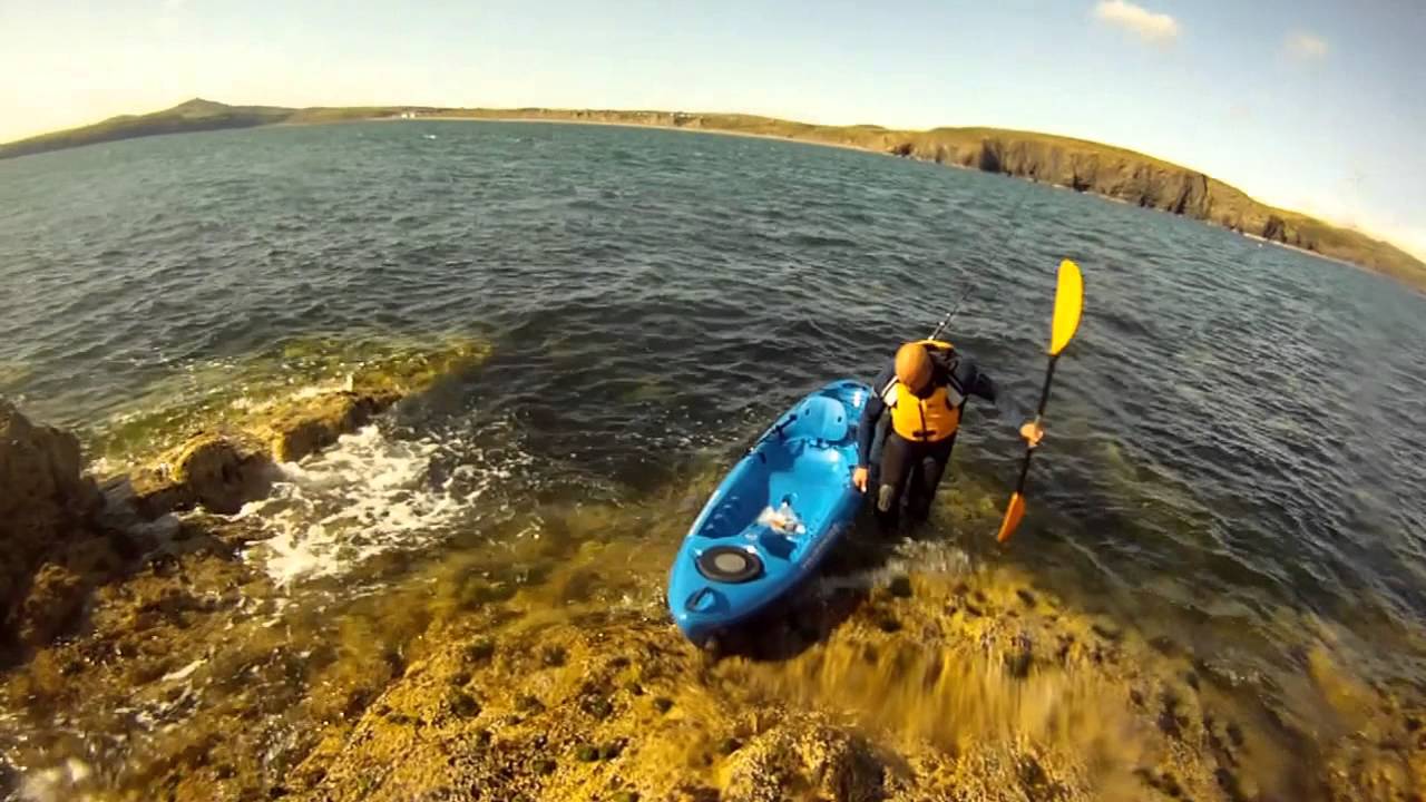 Kayaking to Aberdaron Islands