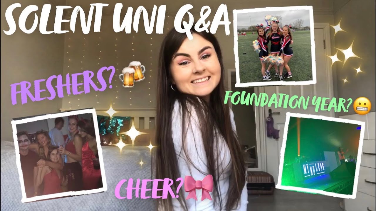 SOLENT UNI Q&A | freshers, halls & a foundation year?
