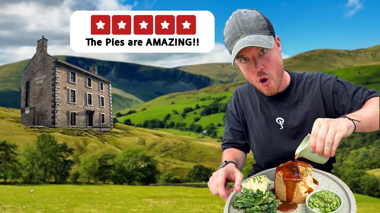 Trying Britains BEST countryside pub!
