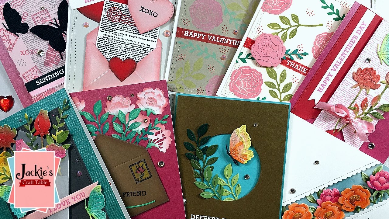 Hero Arts January Card Kit 2020 | Many Techniques & Cards