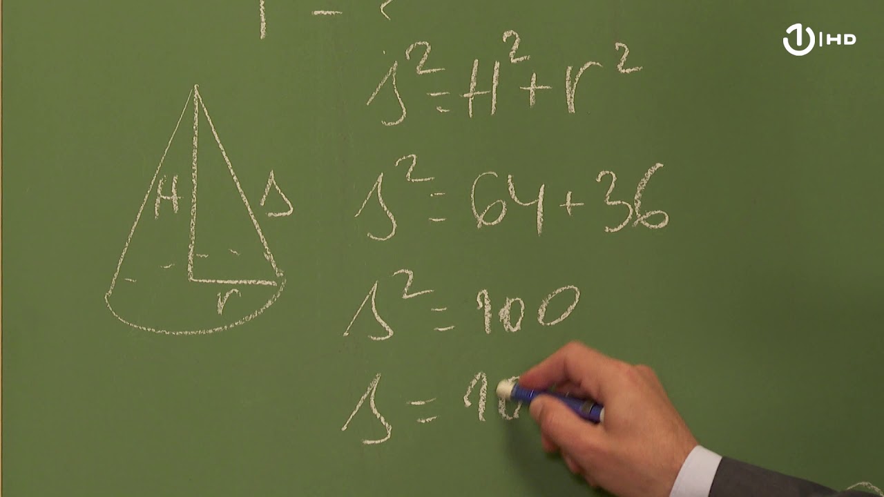 Domaća zadaća za 9. razred: Matematika - Mreža i površina kupe