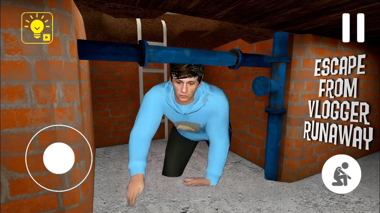 Escape from Vlogger Runaway - Ending 3 Basement Escape Full Gameplay (Android)