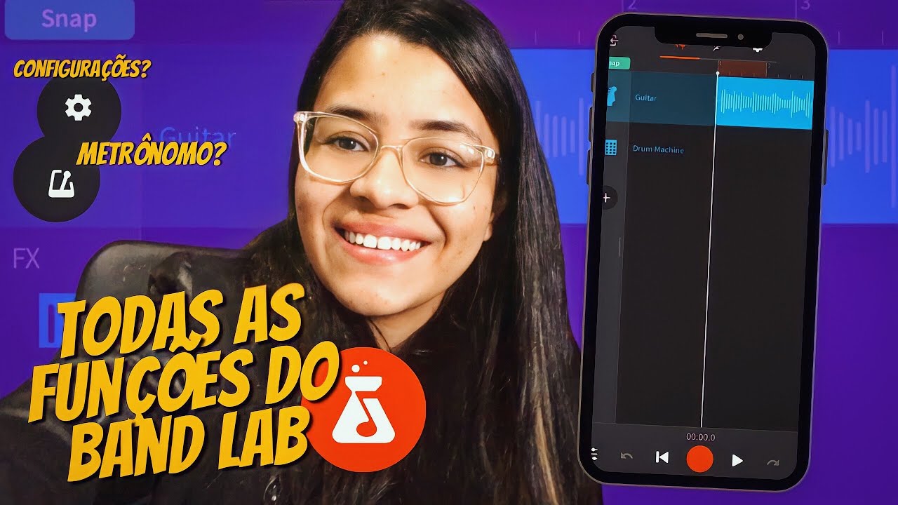 TOUR COMPLETO PELO BAND LAB | COMO MEXER NO BAND LAB | Pra que serve cada funçãozinha?
