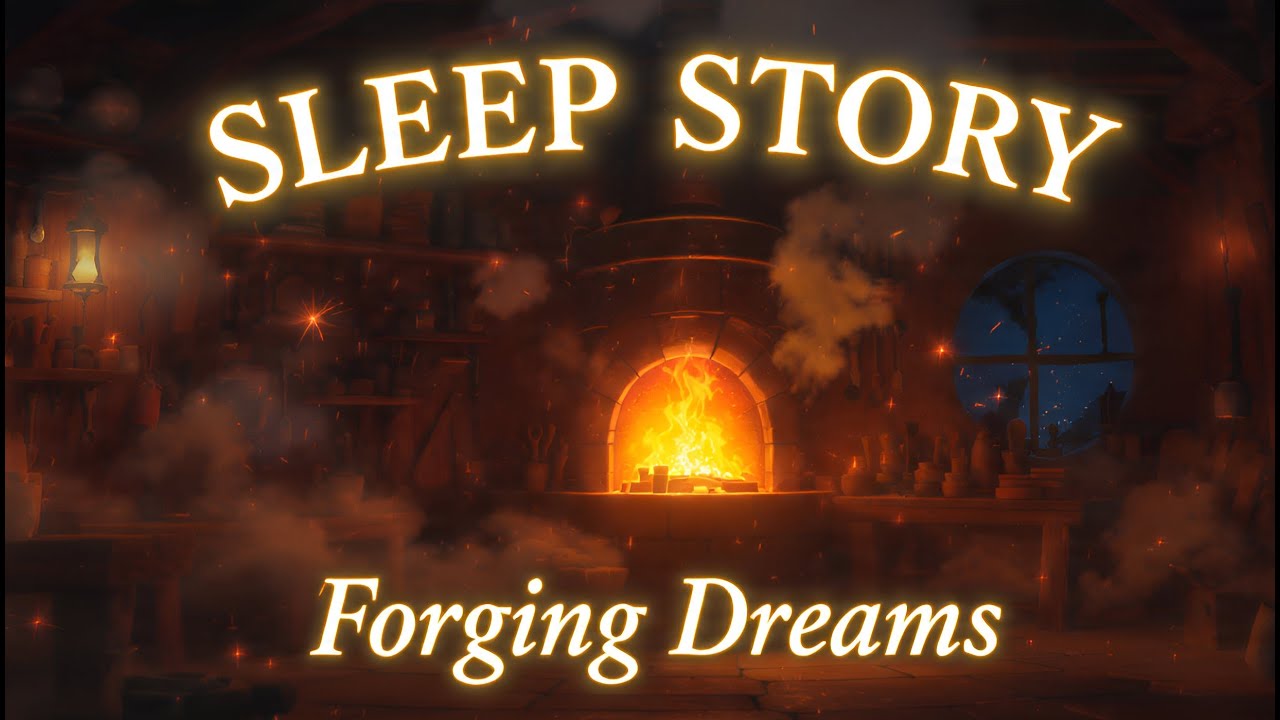 The Warm Foundry That Forges Dreams — Cozy Night Sleep Story
