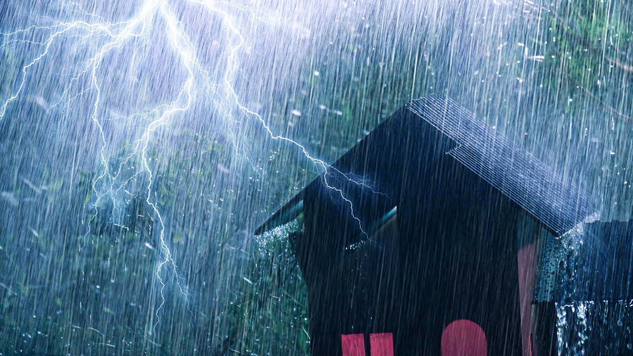Sueño Profundo al Instante | Lluvia sobre un Techo Metálico
