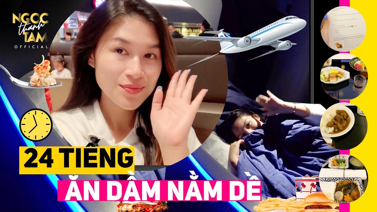 CÓ GÌ TRÊN MỘT CHUYẾN BAY HẠNG THƯƠNG GIA TỪ MỸ VỀ VIỆT NAM? | Ngọc Thanh Tâm