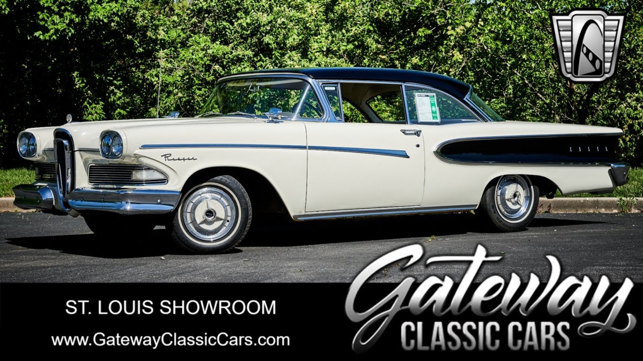 1958 Edsel Ranger Hardtop Coupe Gateway Classic Cars St. Louis 