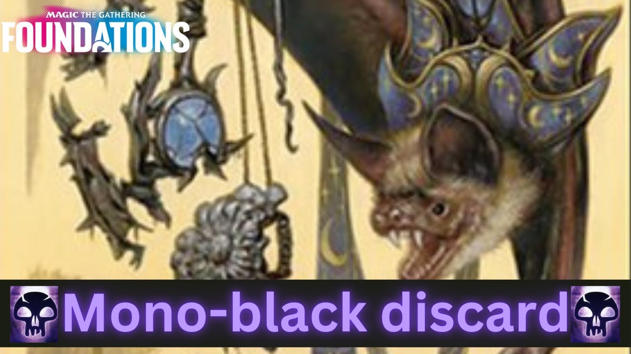 Mono black Discard makes climbing easy
