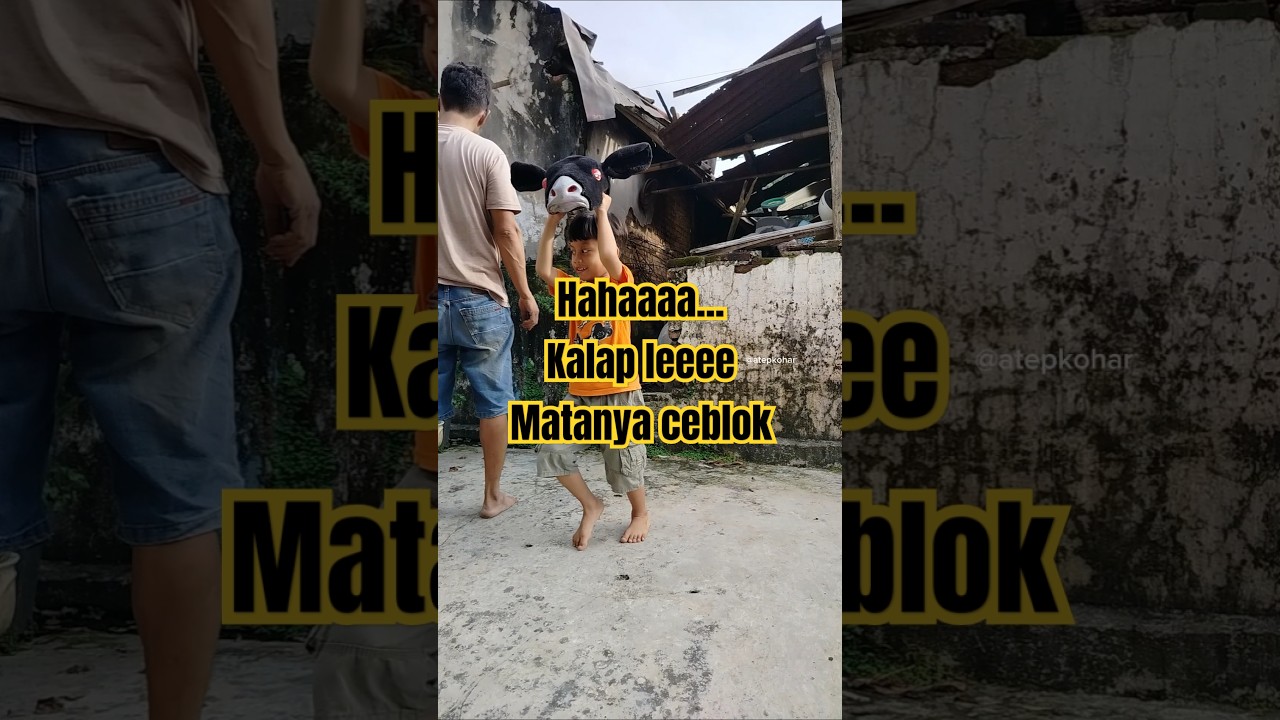 ji..ro..lu kalap le,matanya jatuh gak jadi kalapannya 