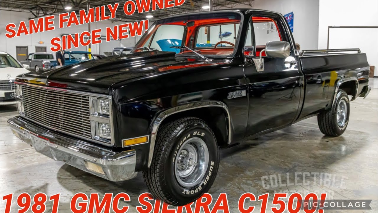 1-OWNER 1981 GMC Sierra C1500 - Collectible Motorcar of Atlanta
