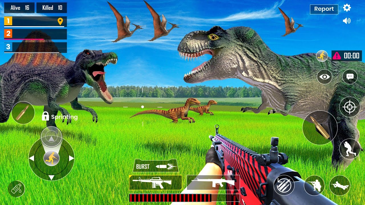 Wild Animal Hunter 3D - Dinosaur Hunter Game - New Android Gameplay #04
