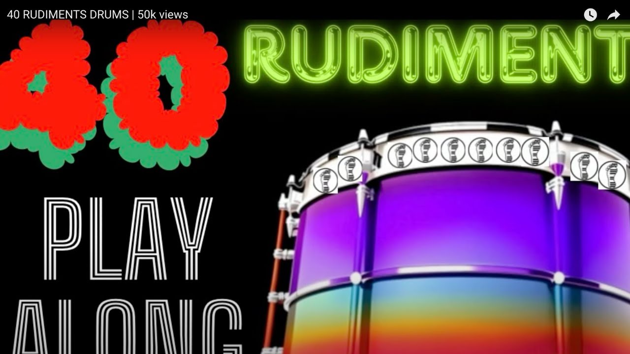 40 Rudiments  PRACTICE