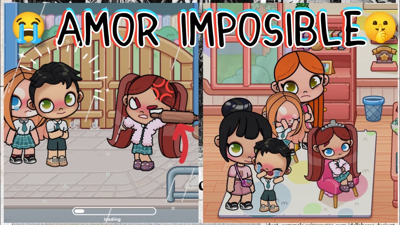 Avatar world pazu# parte 2 amor imposible nacidos uno para el otro Carlita los quiere separar 💢😭🥹💞🤯