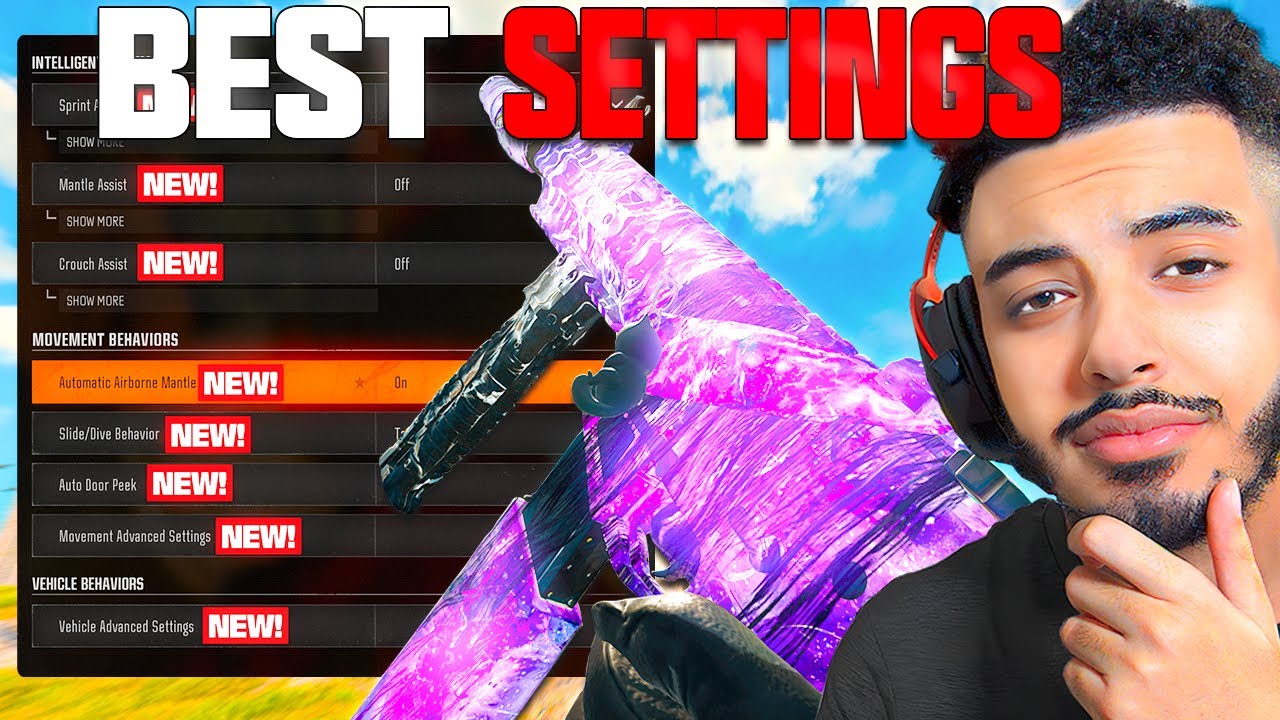 My Best Warzone & BO6 Settings for YY Movement + Aiming and More!