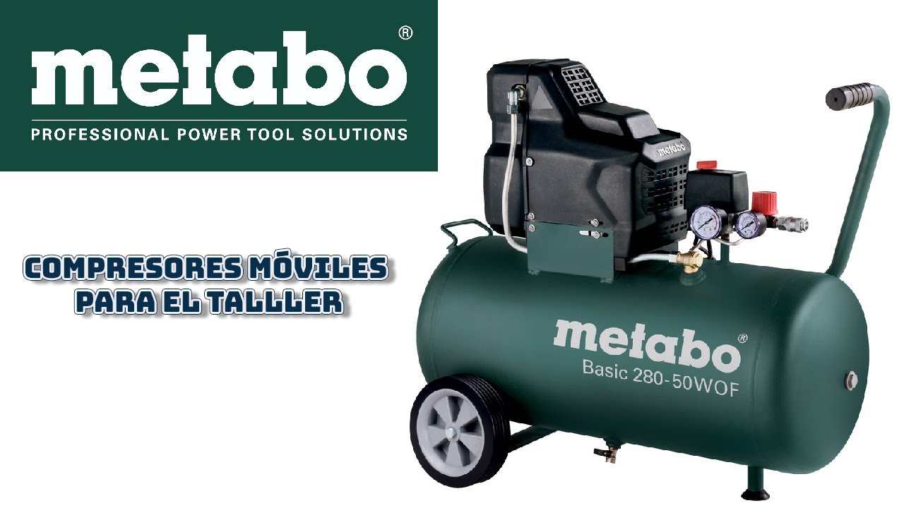 Compresor de Aire profesional Metabo: Basic 280 -50