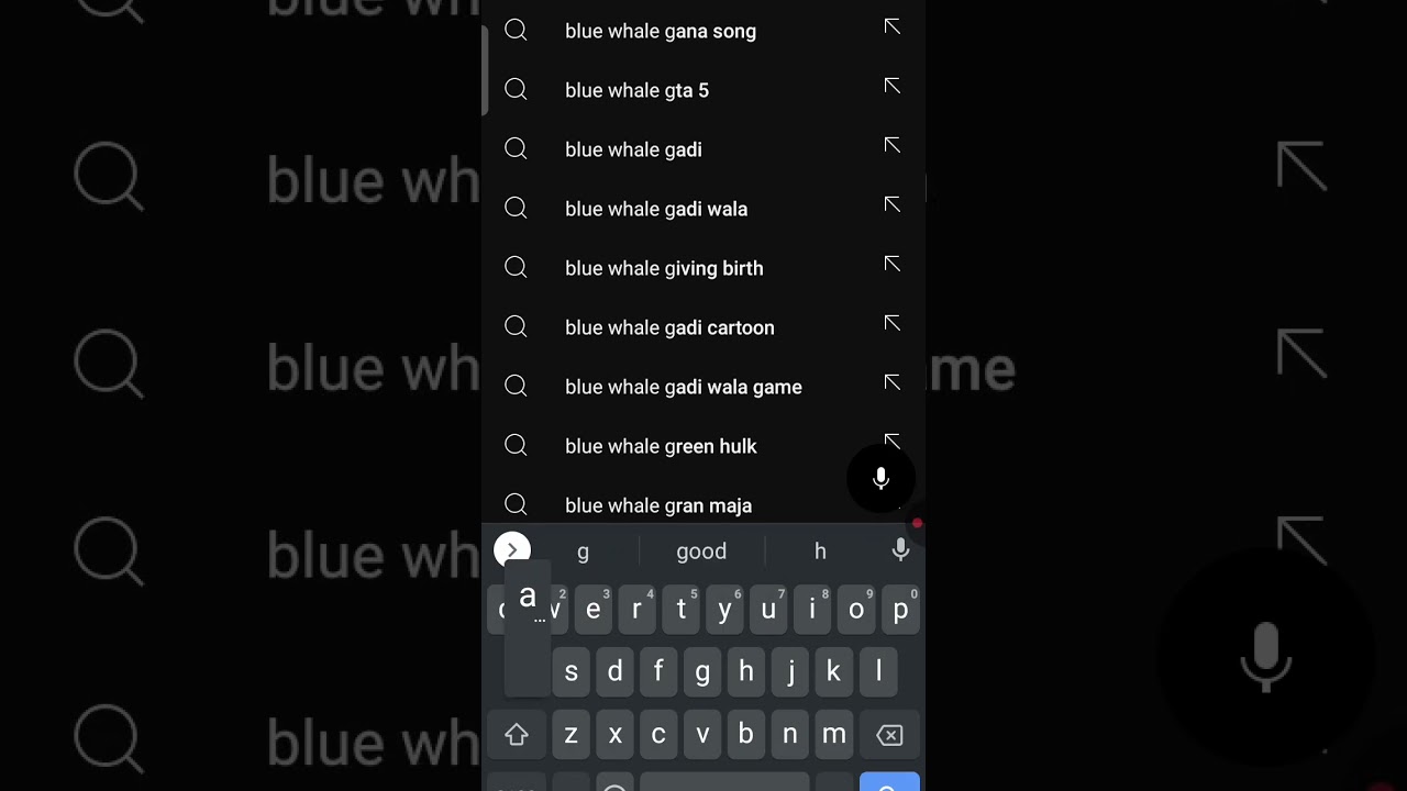 If you search a blue whale game on youtube #bluewhale #game #horror #games #viral #shorts
