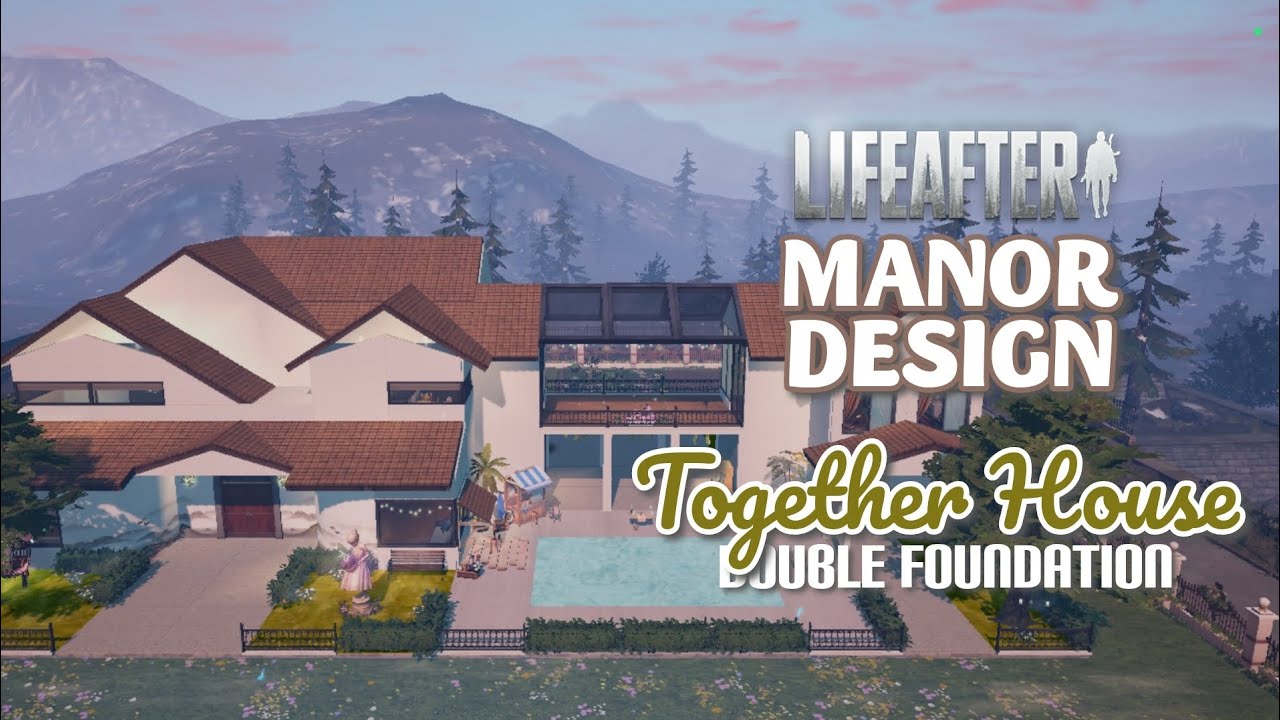 LifeAfter | Manor Design | Together House| Double Manor | How To Build | by Vovkysha