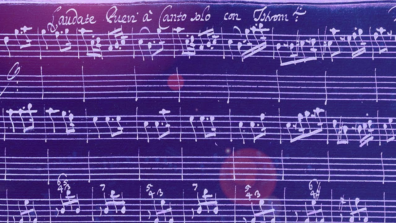 VIVALDI | Laudate pueri | RV 601 in G major | Original manuscript