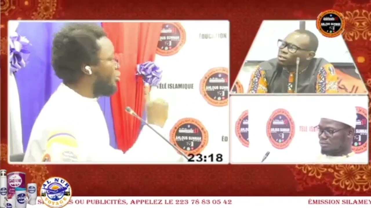 A kallan débat c'était entre moi et le Modérateur de Naloma Abou L'arbitre Roi Du Terrain