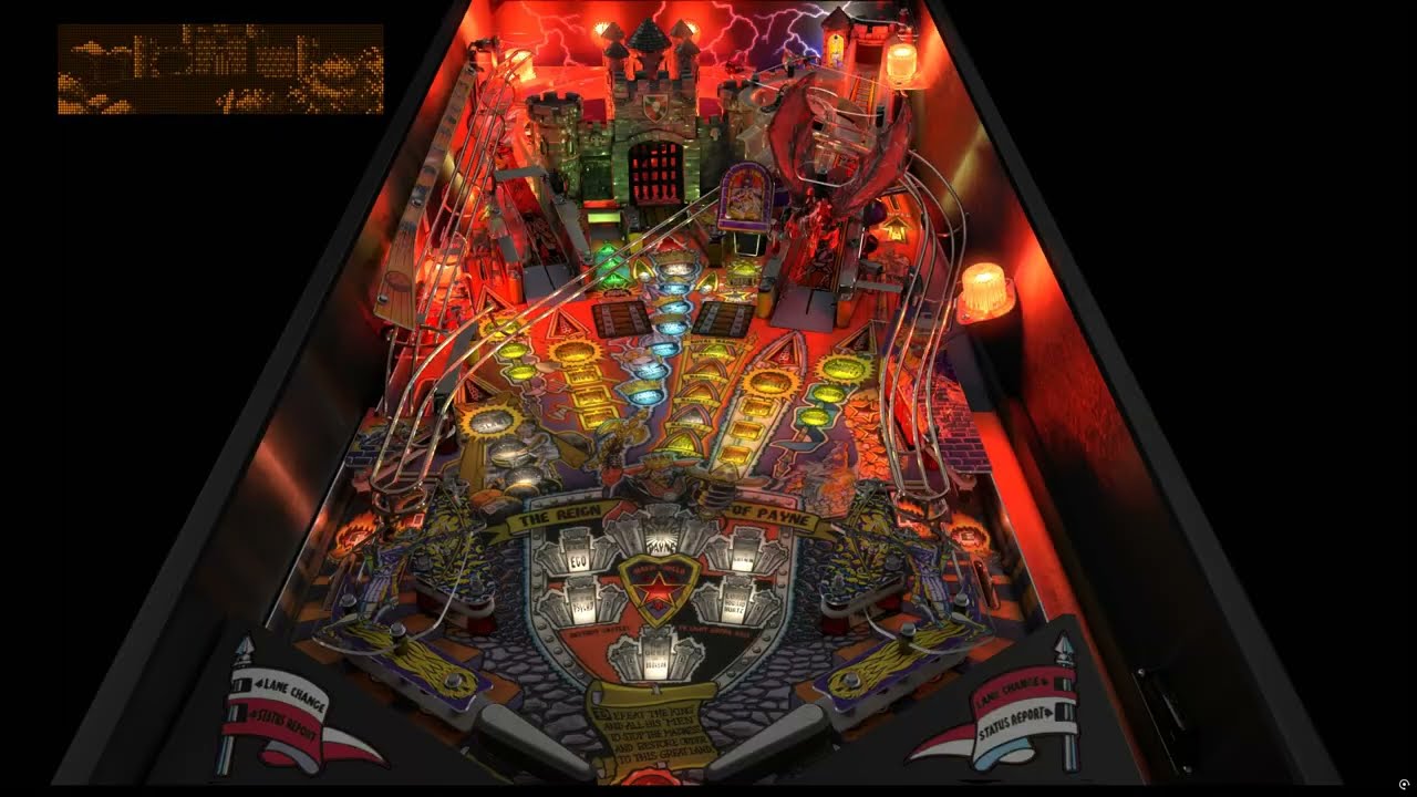 Medieval Madness (Williams 1997) 1.0 - VPW - Visual Pinball X / VPX - Defeated the King of Payne!