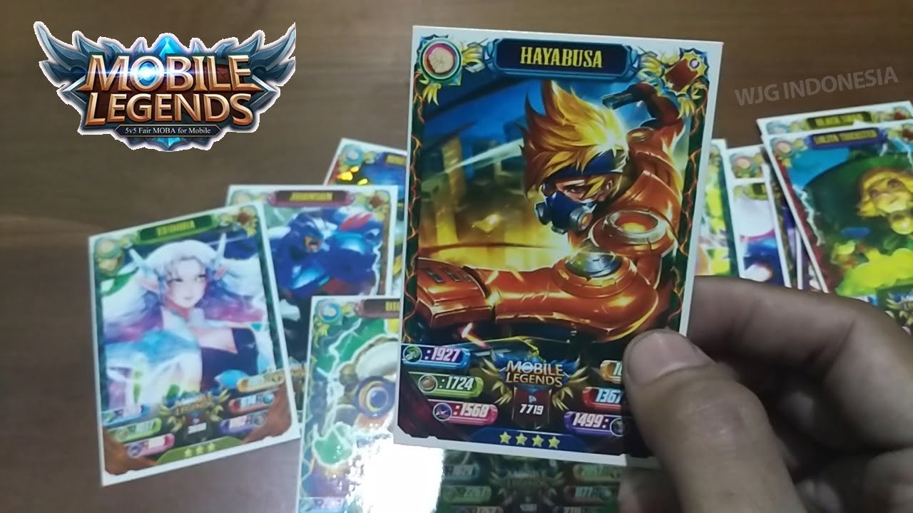 Unboxing Mobile Legends Cards